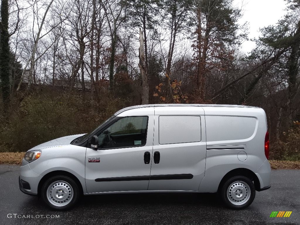 Silver Metallic 2022 Ram ProMaster City Tradesman Cargo Van Exterior Photo #145314957