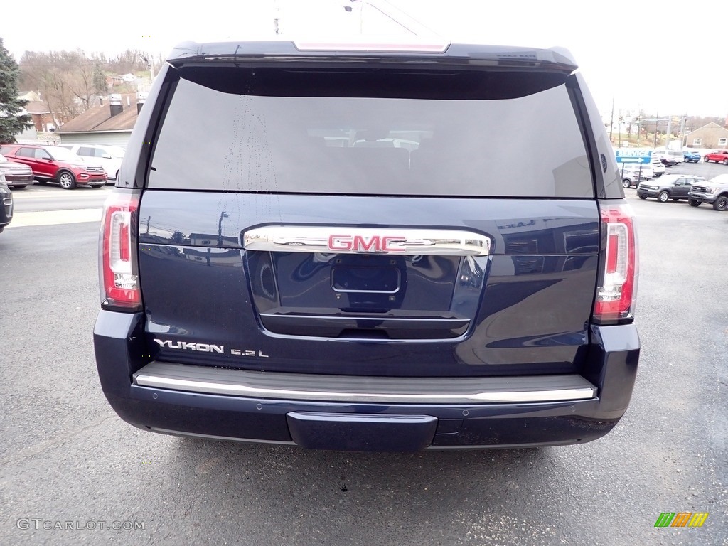2019 Yukon Denali 4WD - Dark Sapphire Blue Metallic / Jet Black photo #4