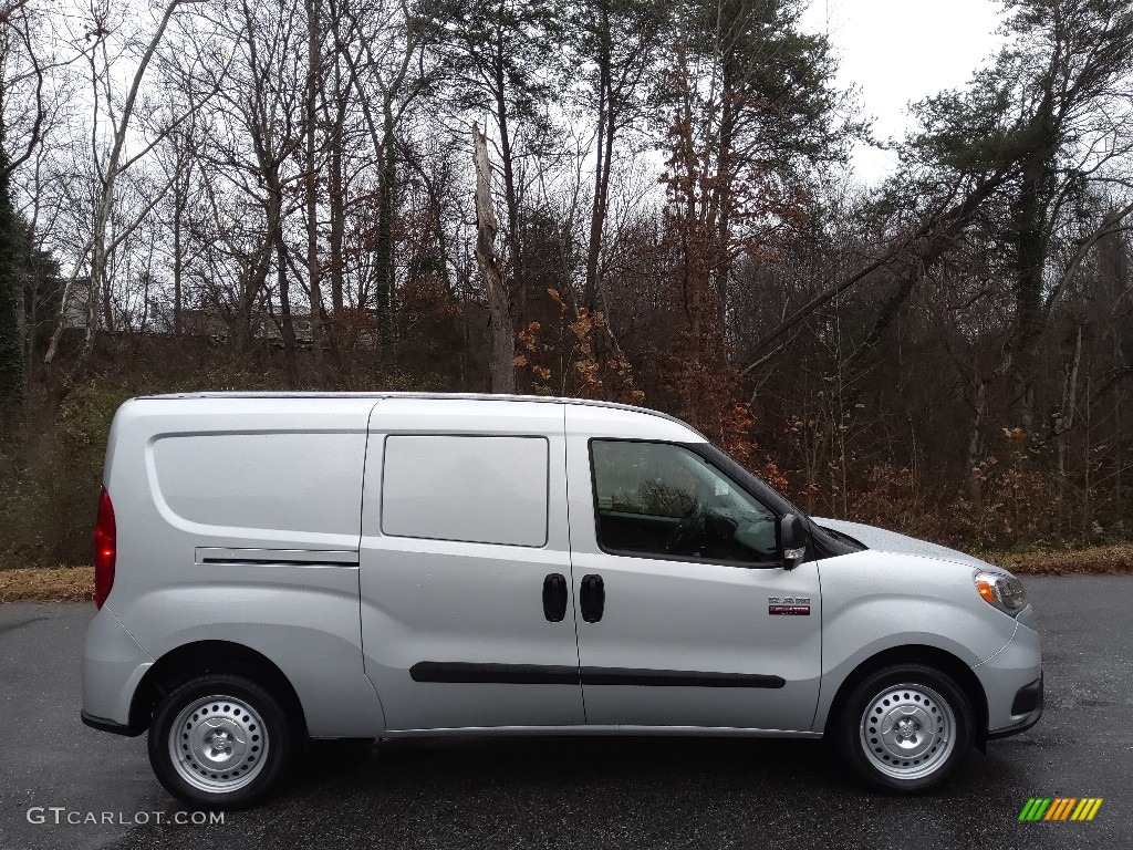 Silver Metallic 2022 Ram ProMaster City Tradesman Cargo Van Exterior Photo #145315074