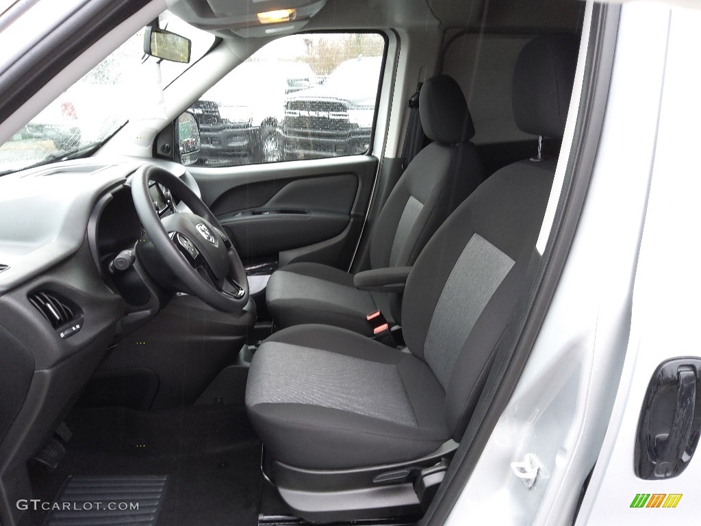 Black Interior 2022 Ram ProMaster City Tradesman Cargo Van Photo #145315218