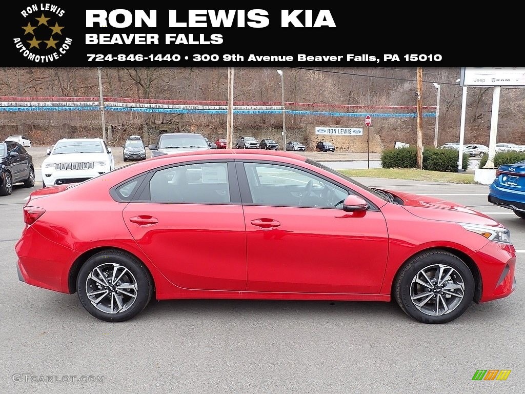 2023 Forte LXS - Currant Red / Black photo #1