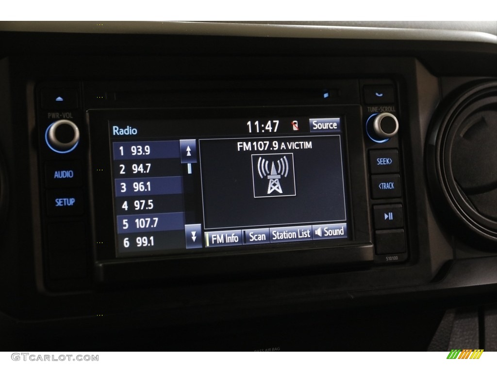 2018 Toyota Tacoma SR Access Cab Audio System Photos