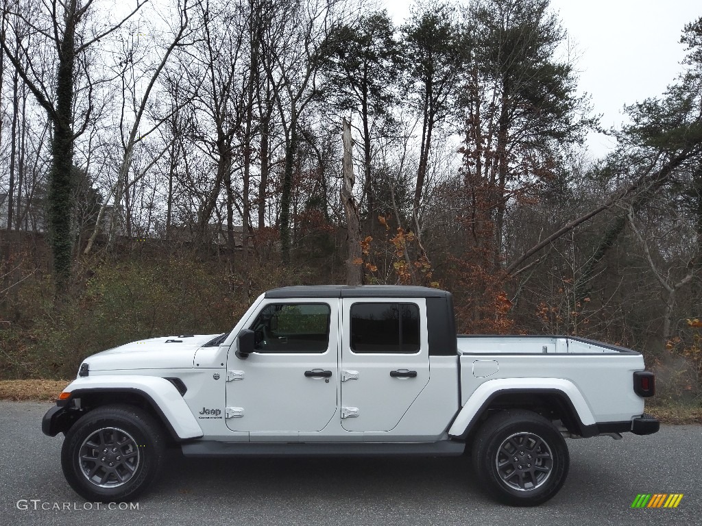 2023 Gladiator Overland 4x4 - Bright White / Dark Saddle/Black photo #1