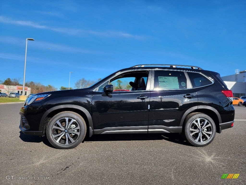 Crystal Black Silica 2022 Subaru Forester Limited Exterior Photo #145315935