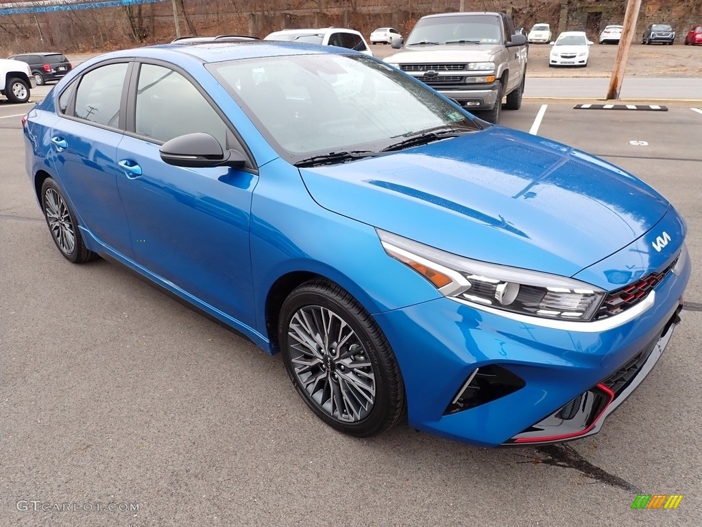 2023 Forte GT-Line - Sporty Blue / Black photo #2