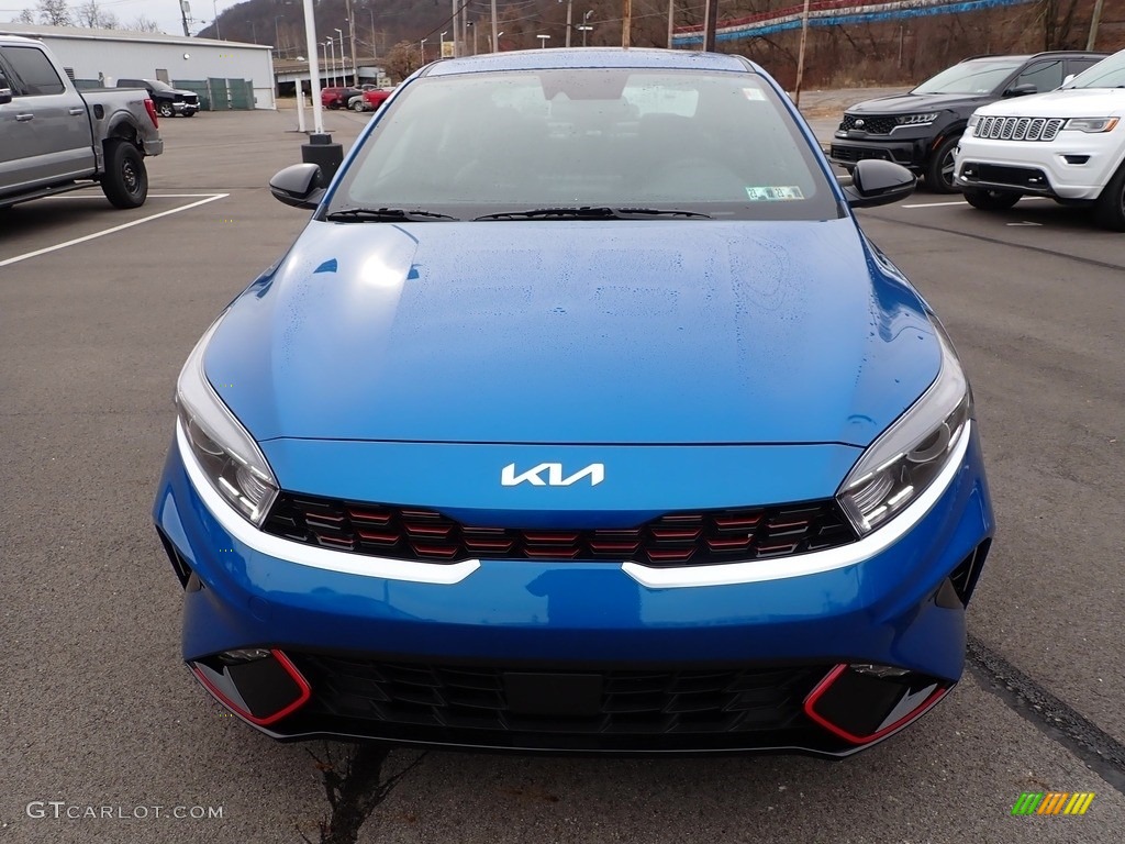 2023 Forte GT-Line - Sporty Blue / Black photo #3