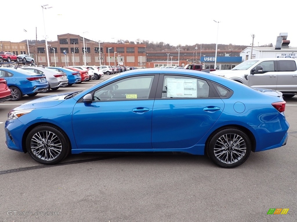 2023 Forte GT-Line - Sporty Blue / Black photo #5