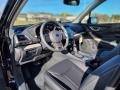 2022 Subaru Forester Black Interior Front Seat Photo