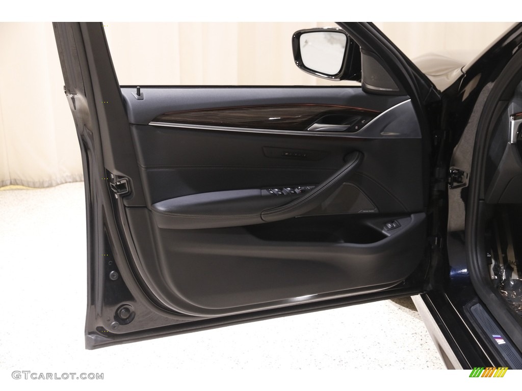 2019 5 Series 540i xDrive Sedan - Carbon Black Metallic / Black photo #4