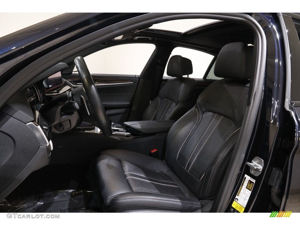 2019 5 Series 540i xDrive Sedan - Carbon Black Metallic / Black photo #5