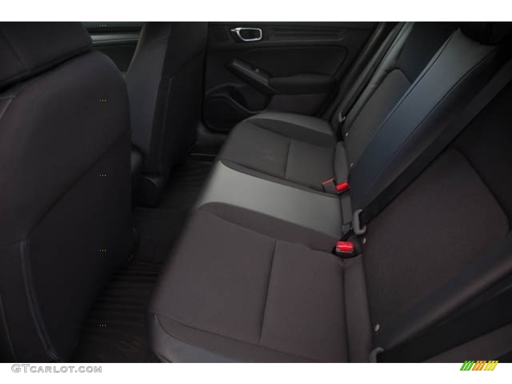 Black Interior 2023 Honda Civic Sport Hatchback Photo #145316544