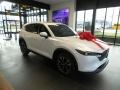 Rhodium White Metallic 2023 Mazda CX-5 S Premium AWD