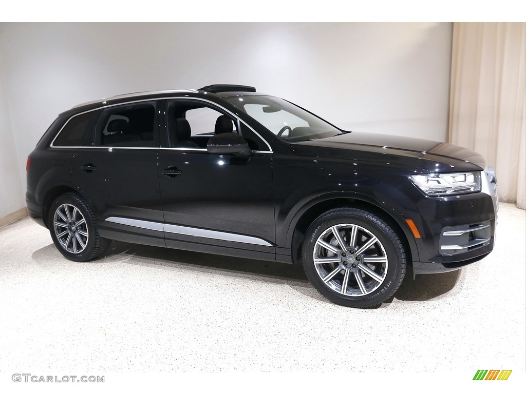 2017 Q7 3.0T quattro Premium Plus - Orca Black Metallic / Black photo #1