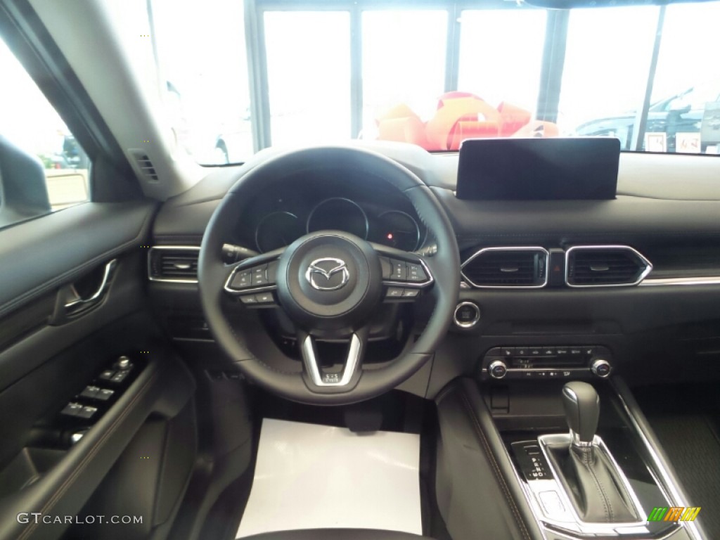 2023 CX-5 S Premium AWD - Rhodium White Metallic / Black photo #4