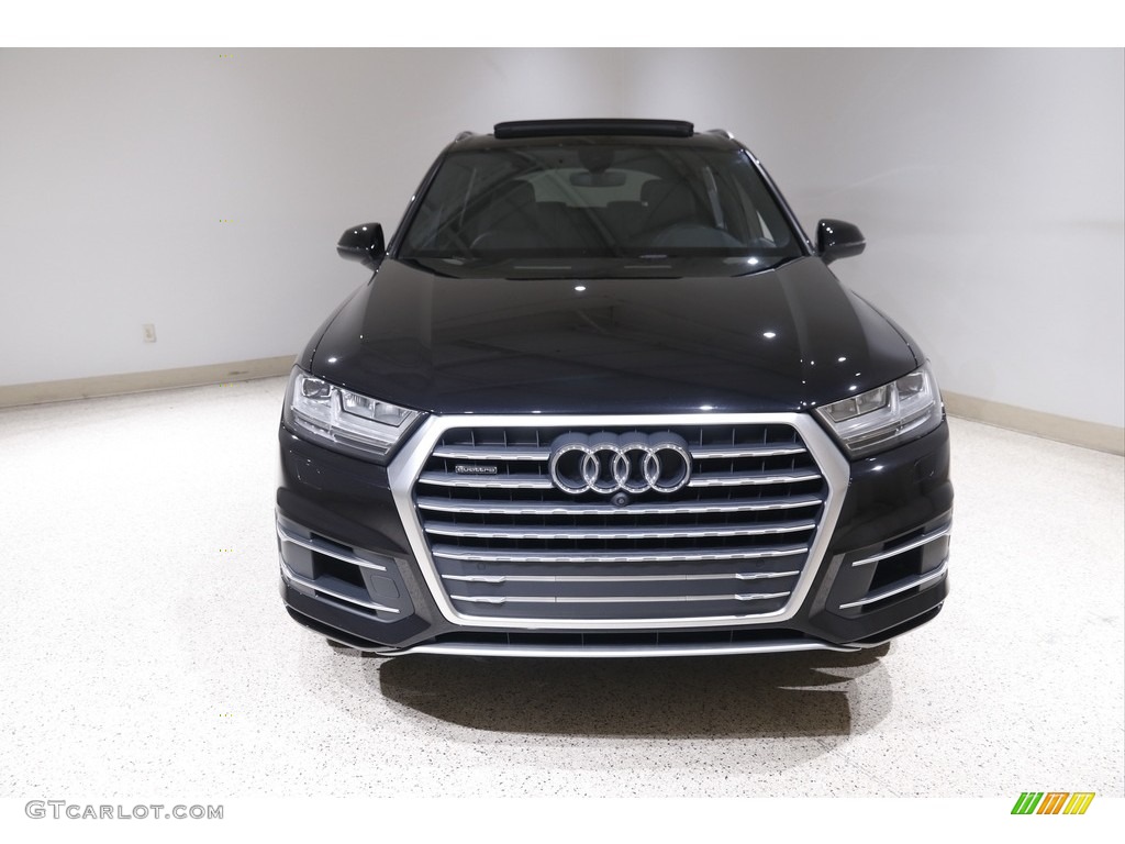 2017 Q7 3.0T quattro Premium Plus - Orca Black Metallic / Black photo #2