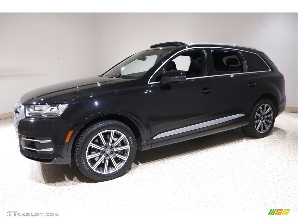 2017 Q7 3.0T quattro Premium Plus - Orca Black Metallic / Black photo #3