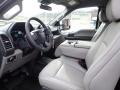 2022 Ford F250 Super Duty Medium Earth Gray Interior Front Seat Photo