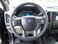 2022 Ford F250 Super Duty Medium Earth Gray Interior Steering Wheel Photo