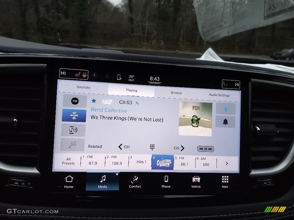 2022 Chrysler Pacifica Hybrid Touring L Controls Photo #145318104