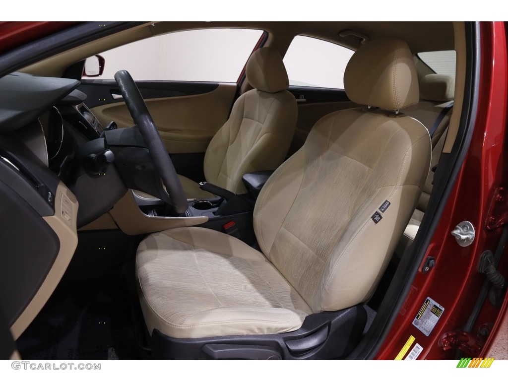2011 Sonata GLS - Venetian Red / Camel photo #5