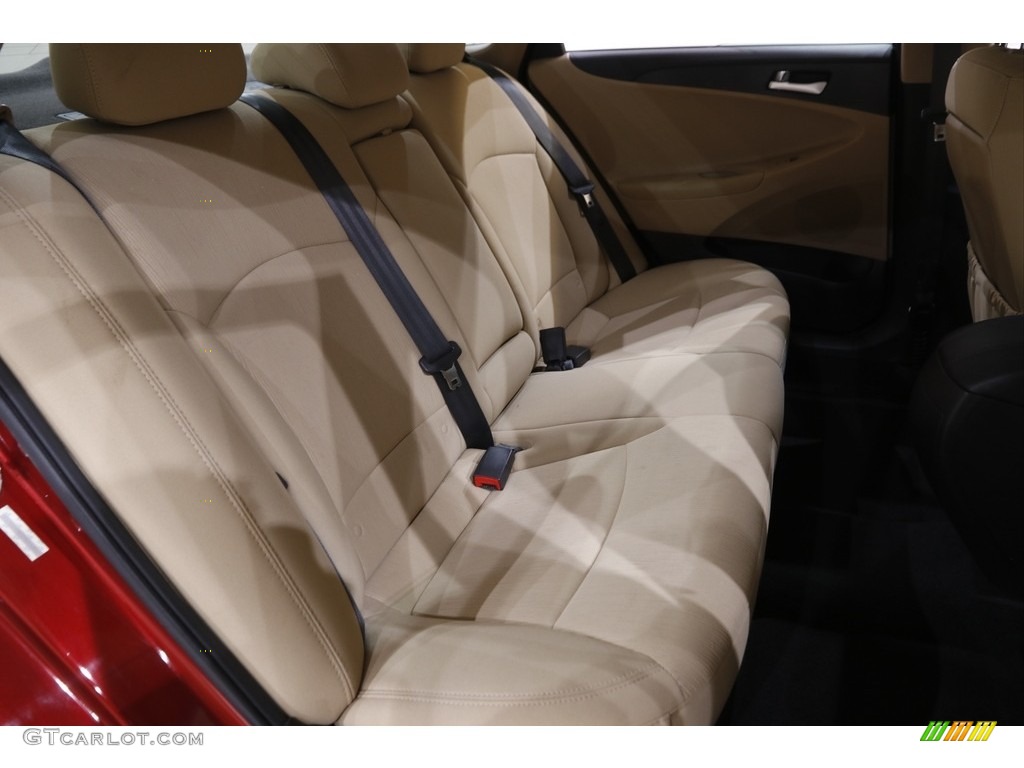 2011 Sonata GLS - Venetian Red / Camel photo #15