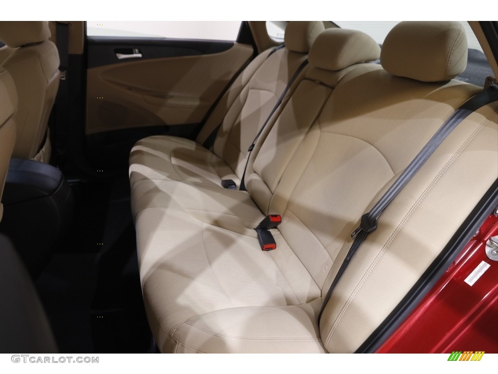 2011 Sonata GLS - Venetian Red / Camel photo #16