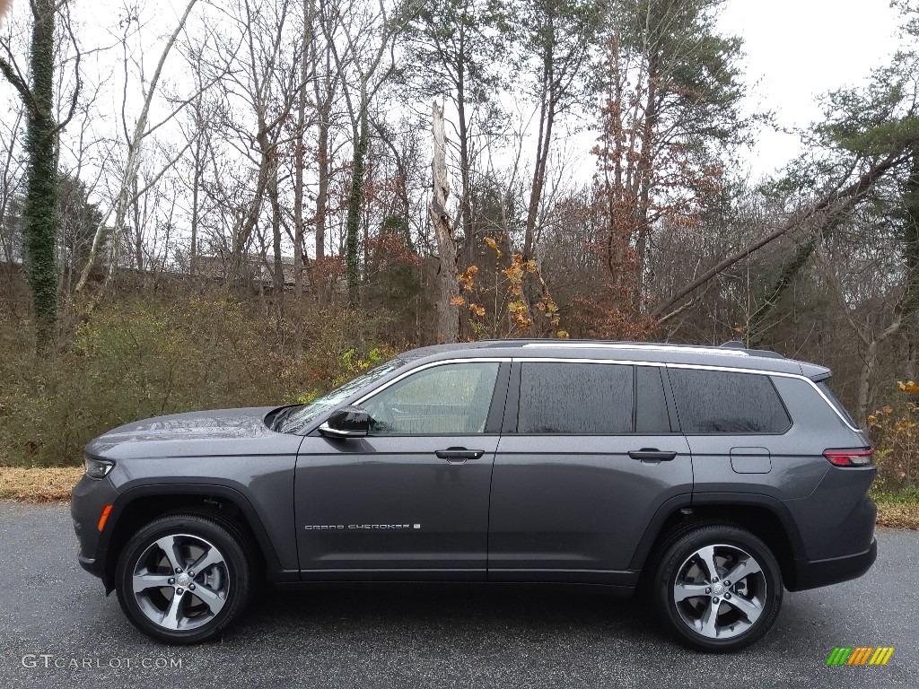 Baltic Gray Metallic 2023 Jeep Grand Cherokee L Limited 4x4 Exterior Photo #145318848