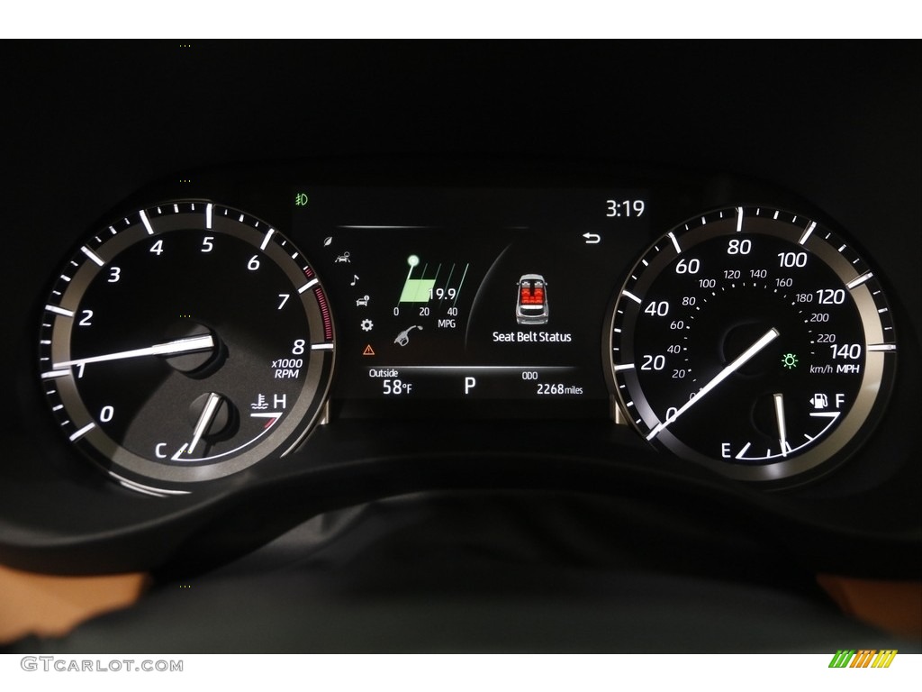 2022 Toyota Highlander Platinum AWD Gauges Photo #145318980