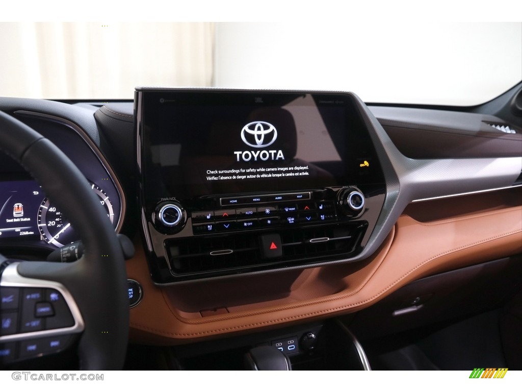 2022 Highlander Platinum AWD - Blueprint / Glazed Caramel photo #9