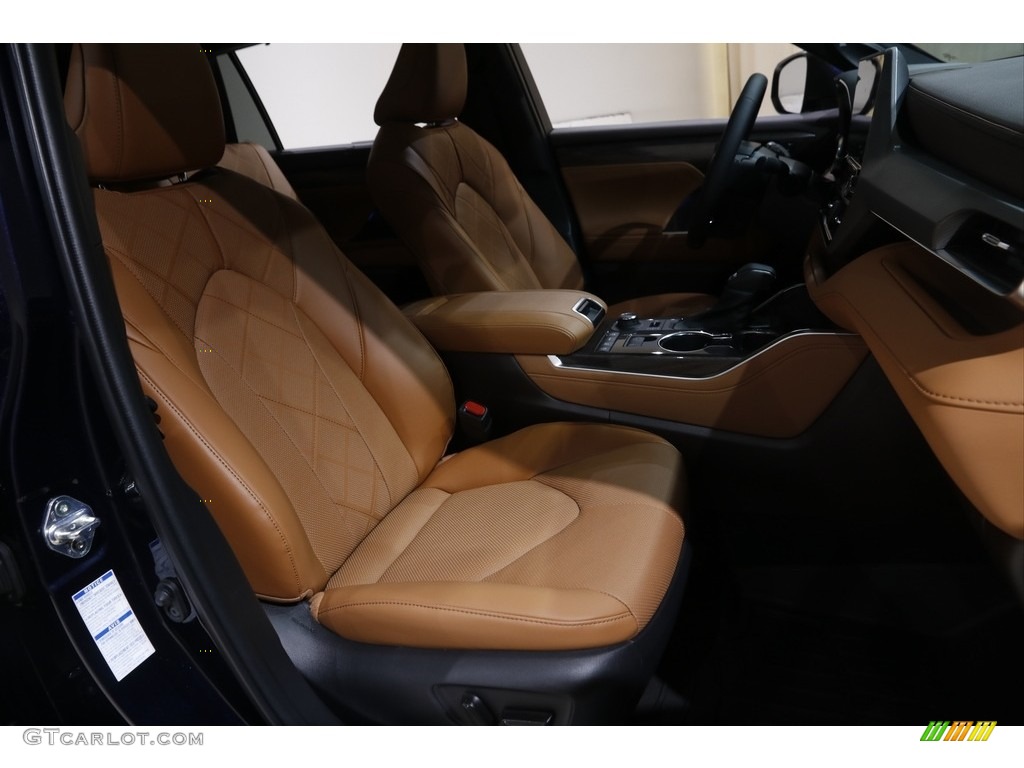 2022 Toyota Highlander Platinum AWD Front Seat Photo #145319082