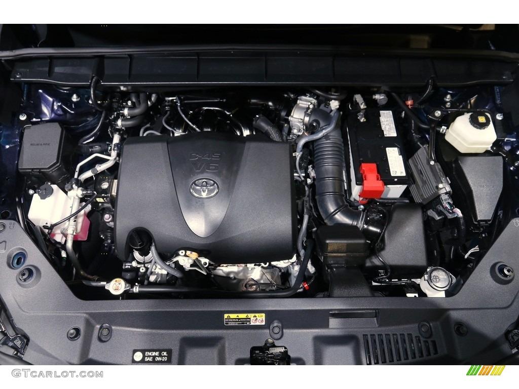 2022 Toyota Highlander Platinum AWD Engine Photos