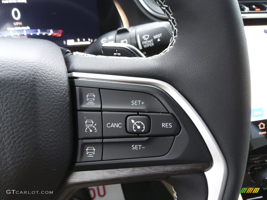 2023 Jeep Grand Cherokee L Limited 4x4 Wicker Beige/Global Black Steering Wheel Photo #145319196