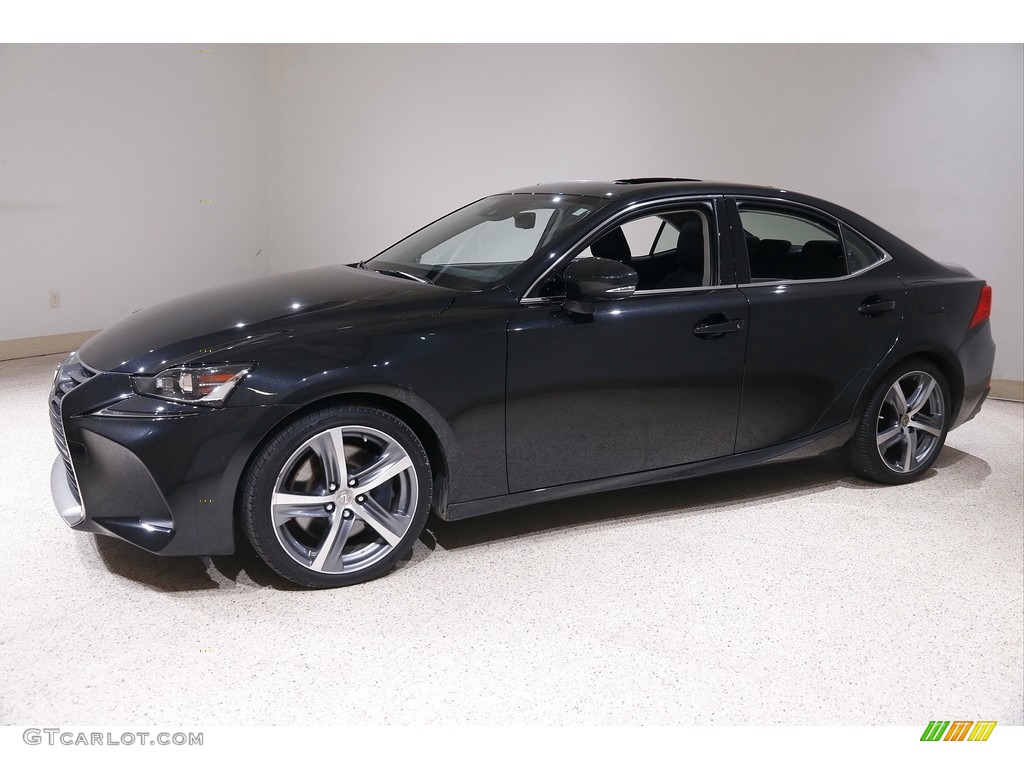 2017 IS 300 AWD - Caviar / Black photo #3