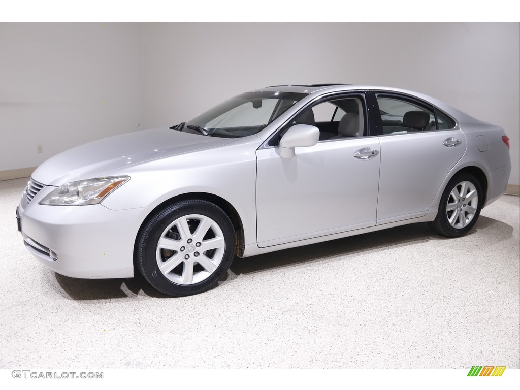 2007 ES 350 - Tungsten Silver Metallic / Light Gray photo #3