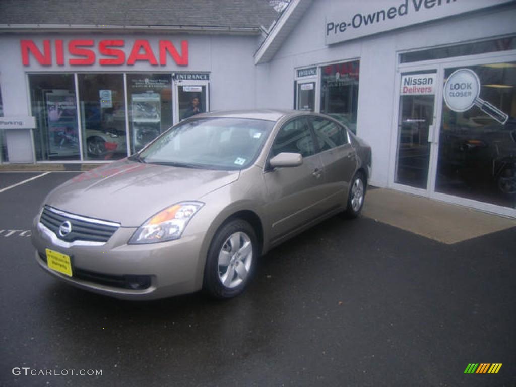 2008 Altima 2.5 S - Pebble Beach Metallic / Charcoal photo #2