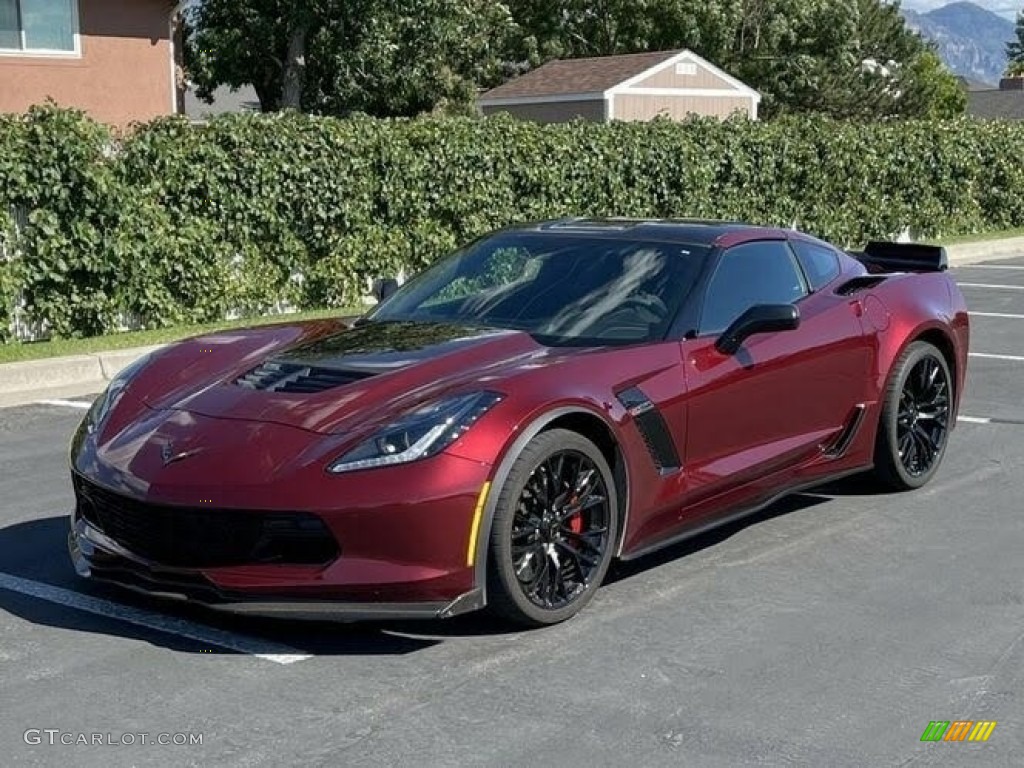 Long Beach Red Metallic Tintcoat 2018 Chevrolet Corvette Z06 Coupe Exterior Photo #145320028