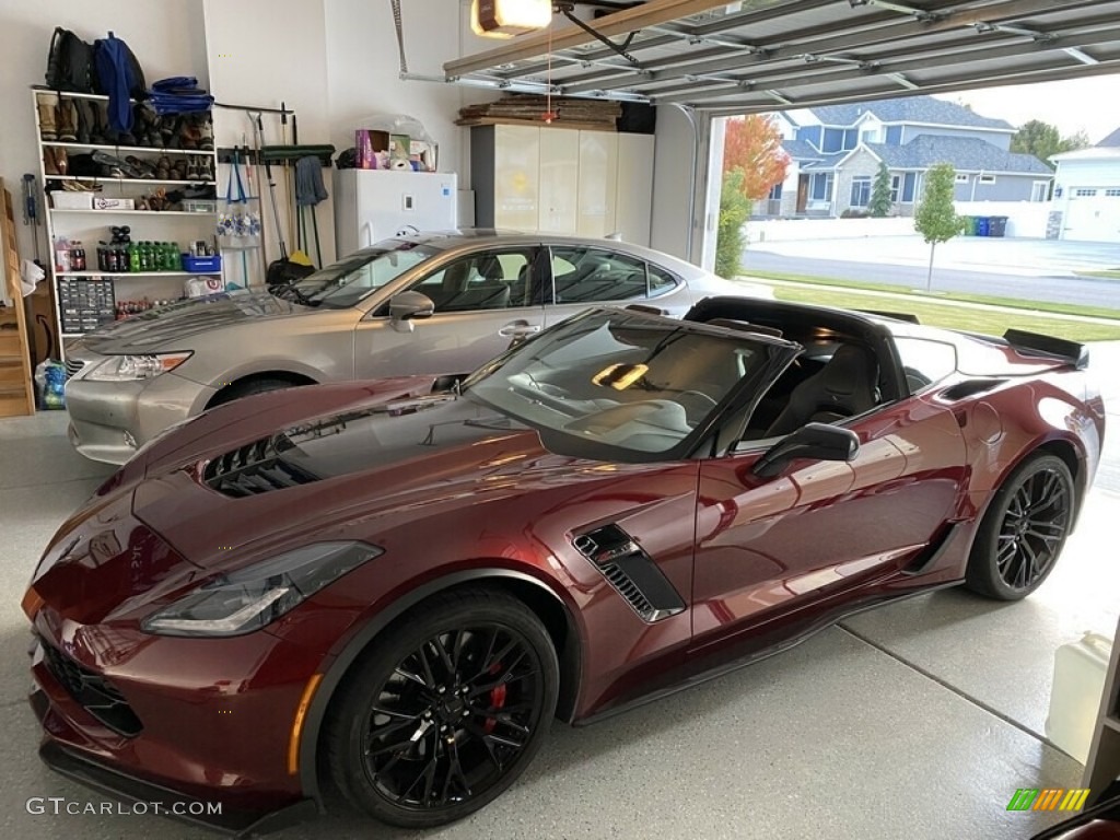 Long Beach Red Metallic Tintcoat 2018 Chevrolet Corvette Z06 Coupe Exterior Photo #145320040