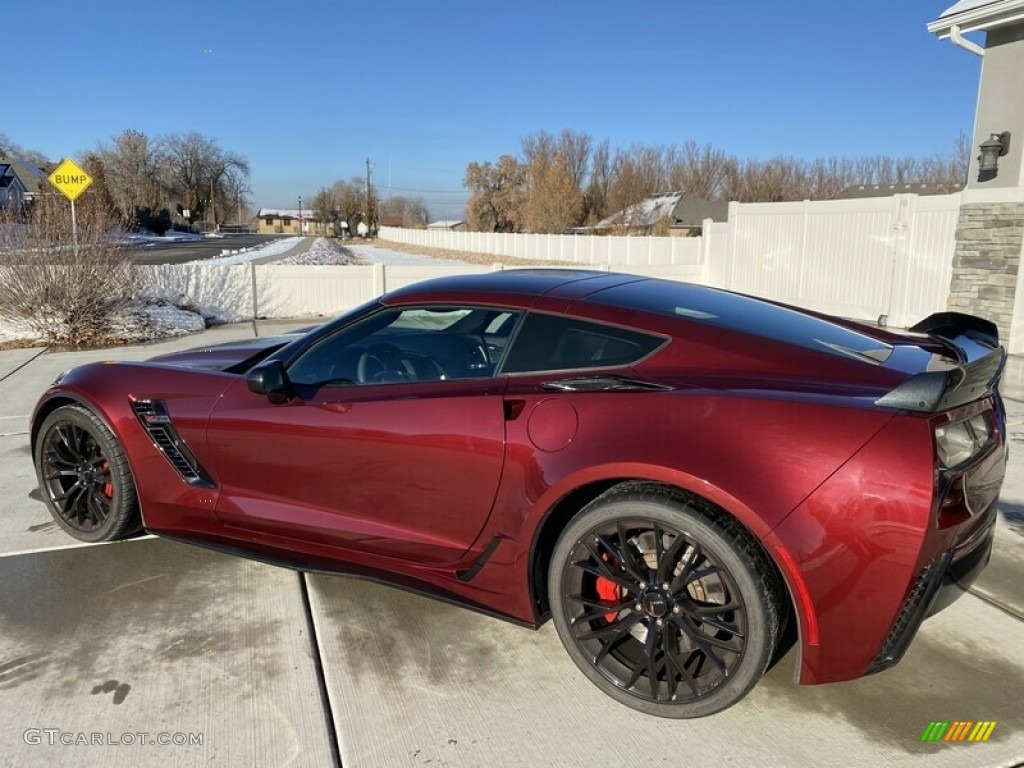 Long Beach Red Metallic Tintcoat 2018 Chevrolet Corvette Z06 Coupe Exterior Photo #145320148