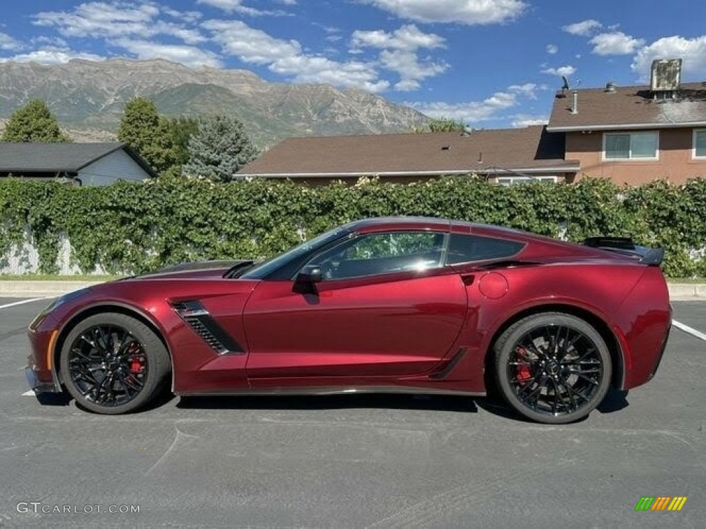 Long Beach Red Metallic Tintcoat 2018 Chevrolet Corvette Z06 Coupe Exterior Photo #145320427