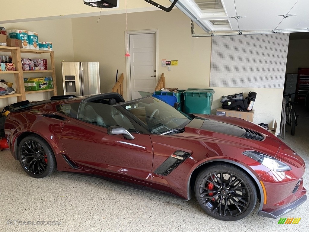 Long Beach Red Metallic Tintcoat 2018 Chevrolet Corvette Z06 Coupe Exterior Photo #145320544