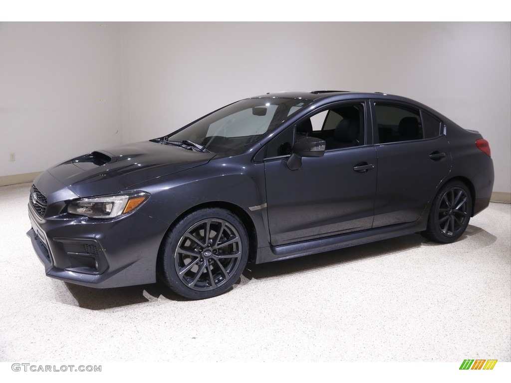 2019 WRX Limited - Dark Gray Metallic / Carbon Black photo #3