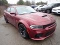 2022 Octane Red Pearl Dodge Charger Scat Pack Widebody  photo #3