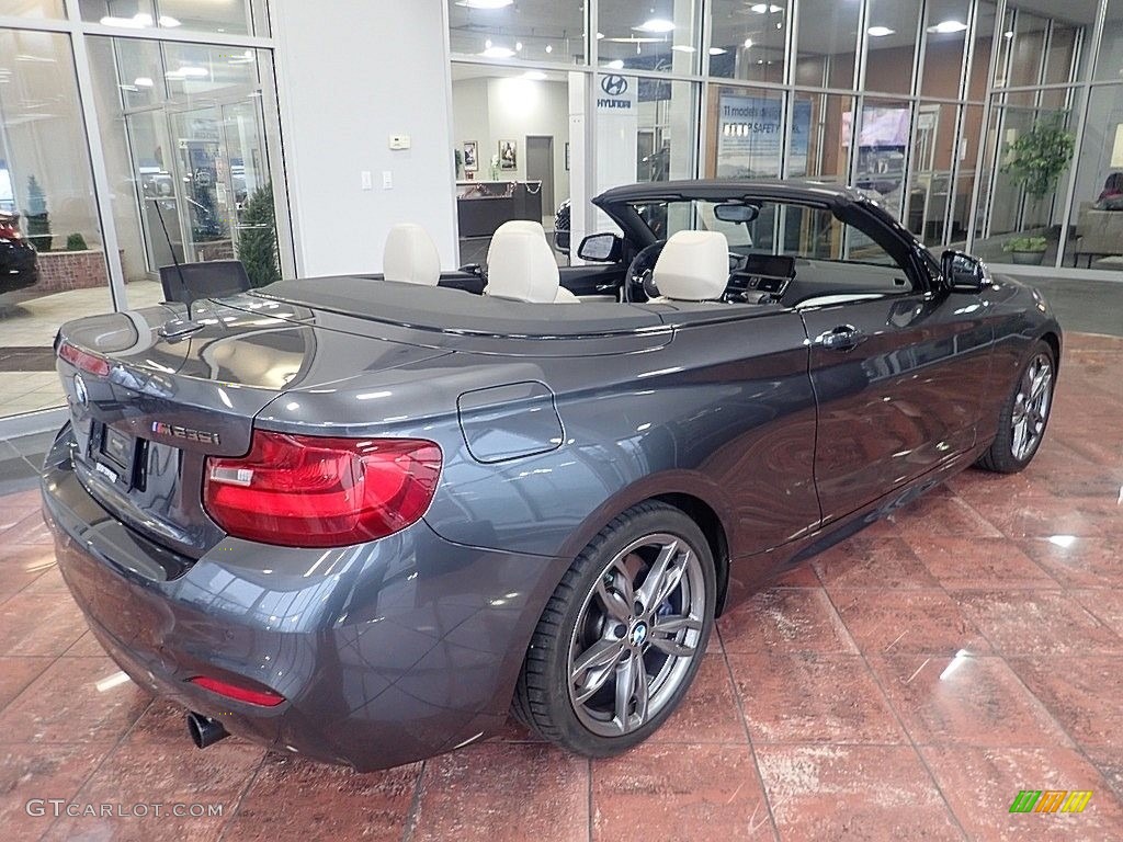 2016 M235i Convertible - Mineral Grey Metallic / Oyster photo #2