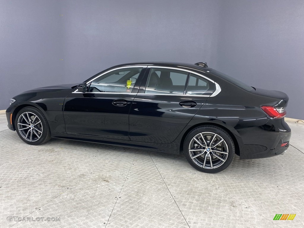 2019 3 Series 330i Sedan - Jet Black / Black photo #3