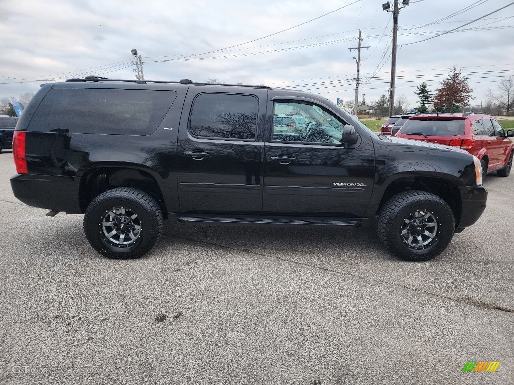 2013 Yukon XL SLT 4x4 - Onyx Black / Ebony photo #5