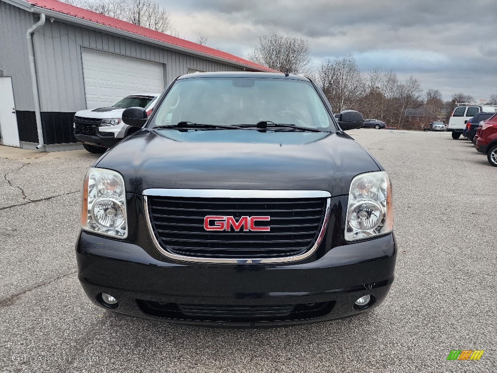 2013 Yukon XL SLT 4x4 - Onyx Black / Ebony photo #7