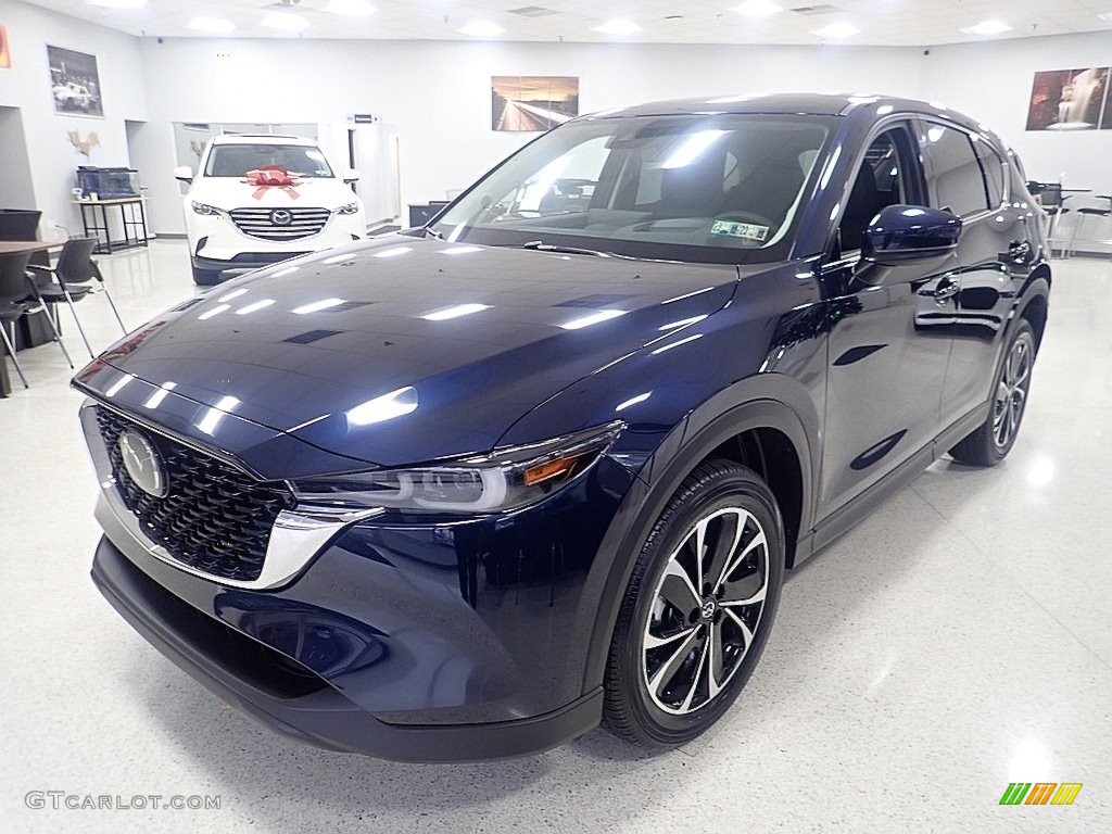 2023 CX-5 S Premium Plus AWD - Eternal Blue Mica / Black photo #4