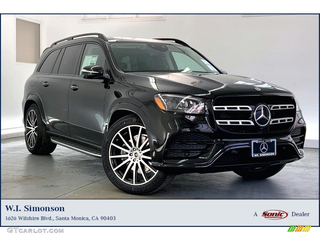 2023 GLS 450 4Matic - Black / Black photo #1