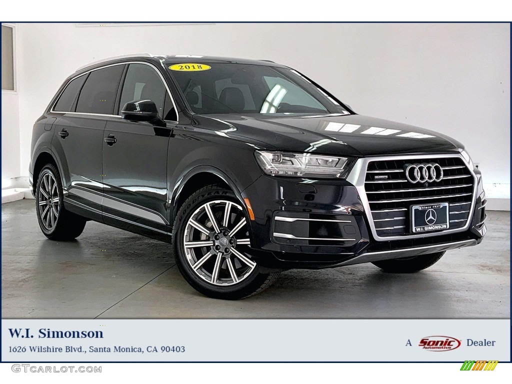 2018 Q7 3.0 TFSI Premium Plus quattro - Night Black / Black photo #1