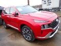 2021 Calypso Red Hyundai Santa Fe Calligraphy AWD  photo #4